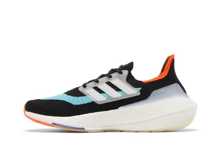 Кроссовки Adidas UltraBoost 21 'Black Pulse Aqua'