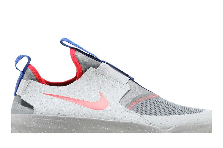 Кроссовки Nike Flex Runner SE GS 'Particle Grey Bright Crimson'