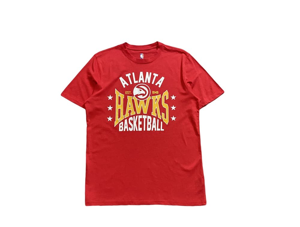 Футболка Main Squeeze NBA Atlanta Hawks Red T-Shirt