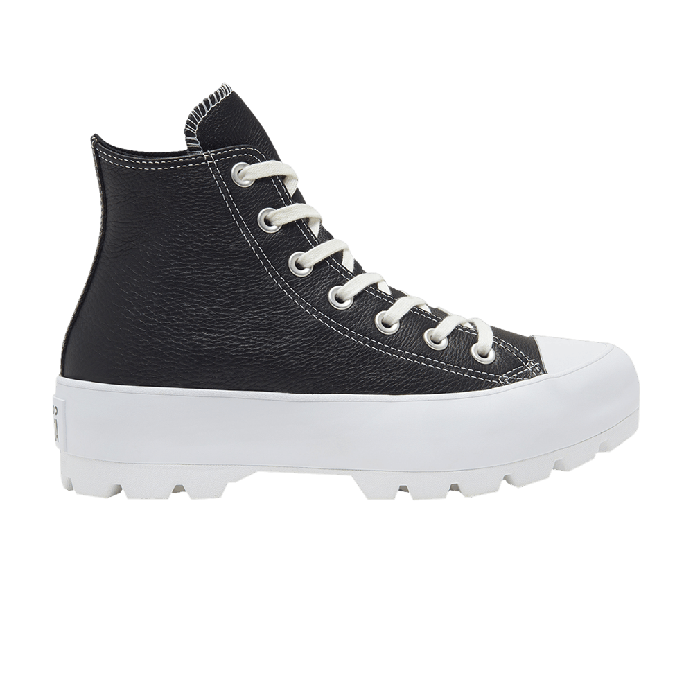 Кроссовки Converse Wmns Chuck Taylor All Star Lugged Leather High 'Black White'