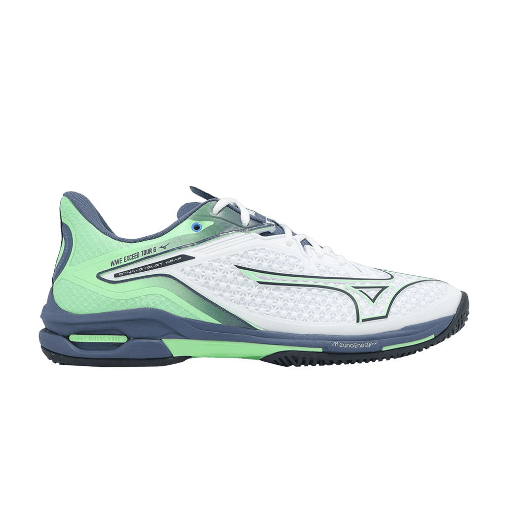 Кроссовки Mizuno Wave Exceed Tour 6 AC 'White India Ink Mint'