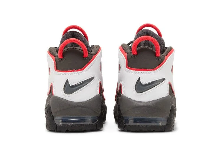 Кроссовки Nike Air More Uptempo GS 'Medium Ash Siren Red White'