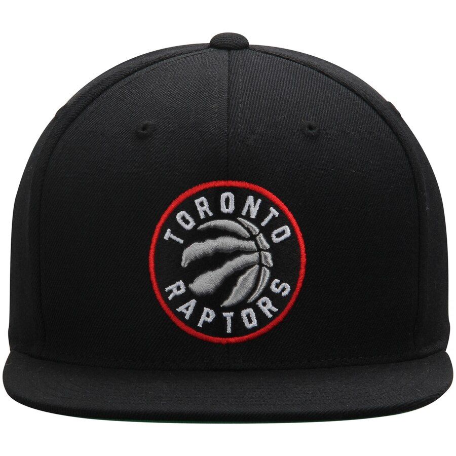 Снепбэк Raptors Mitchell & Ness Wool Solid Snapback Black
