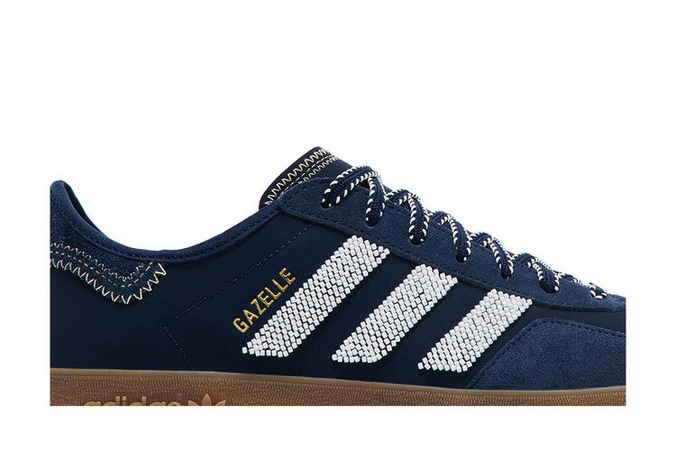 Кроссовки CLOT x adidas Gazelle Indoor 'Collegiate Navy Off White'
