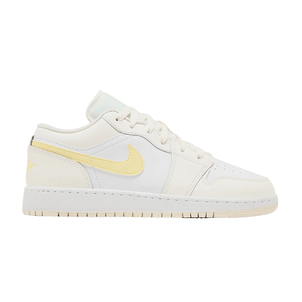 Кроссовки Air Jordan 1 Low GS 'Sail Light Laser Orange'