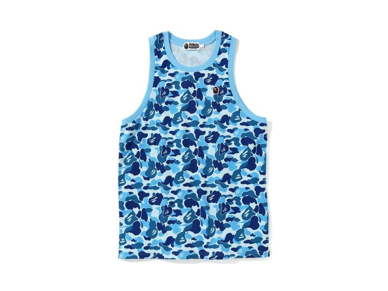 Спортивная майка BAPE ABC One Point Tank Top Blue