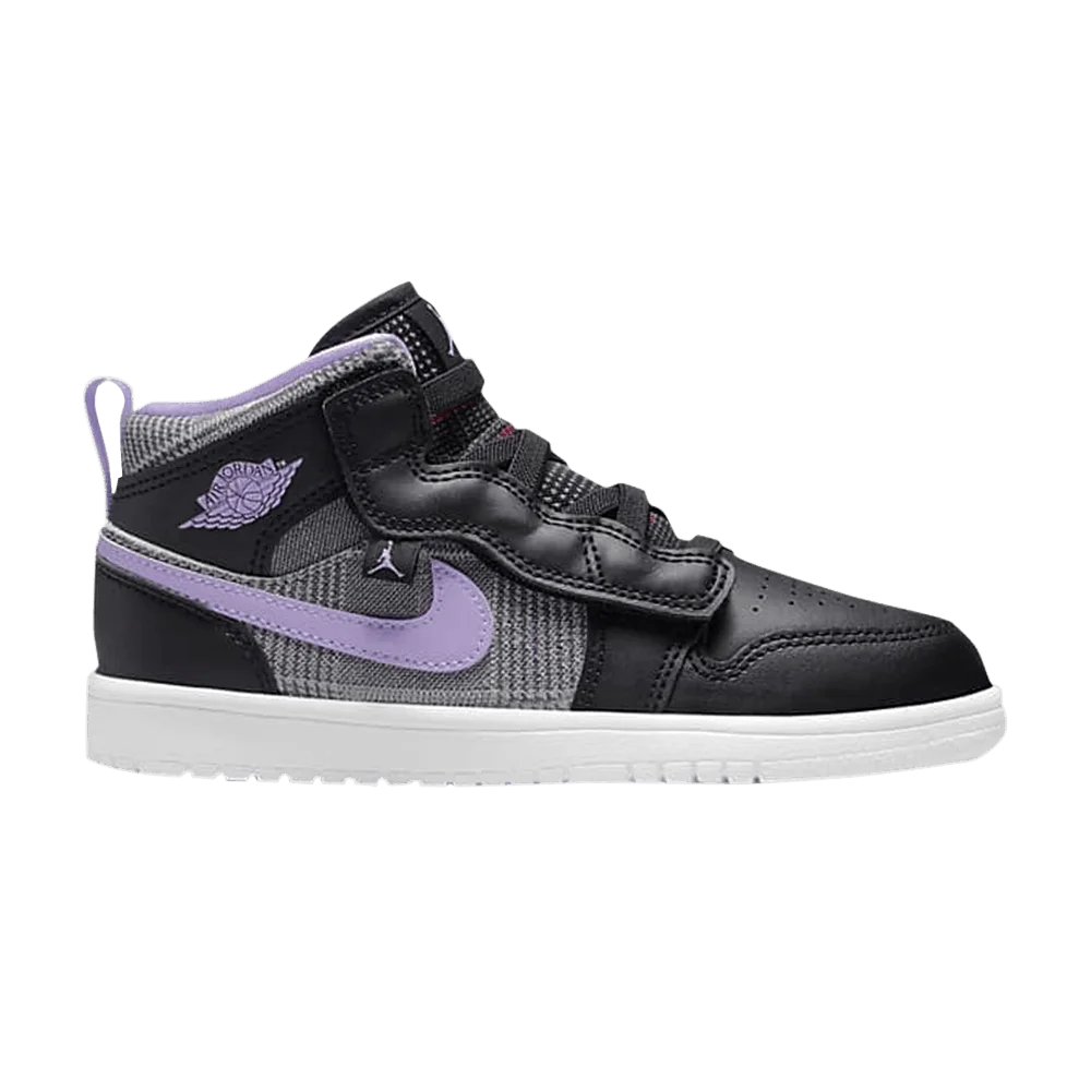 Krossovki-Air-Jordan-1-Mid-ALT-SE-PS-Houndstooth