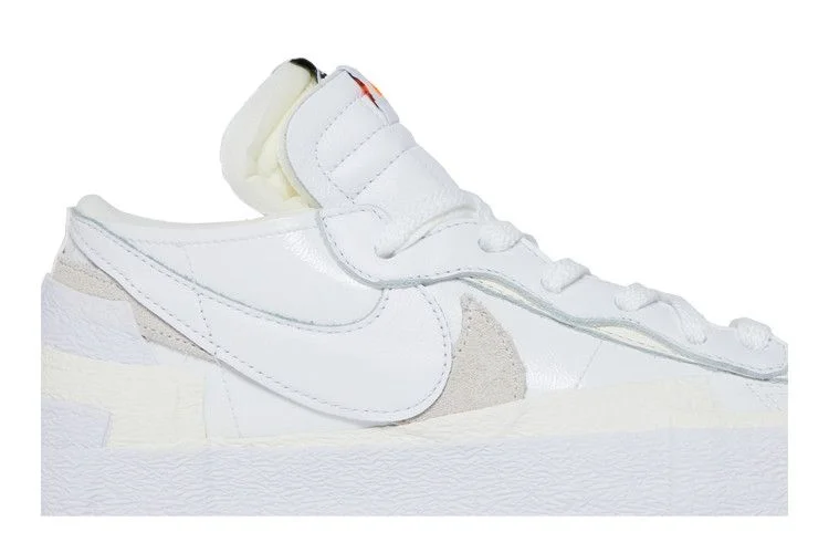 Кроссовки sacai x Nike Blazer Low 'White Patent'