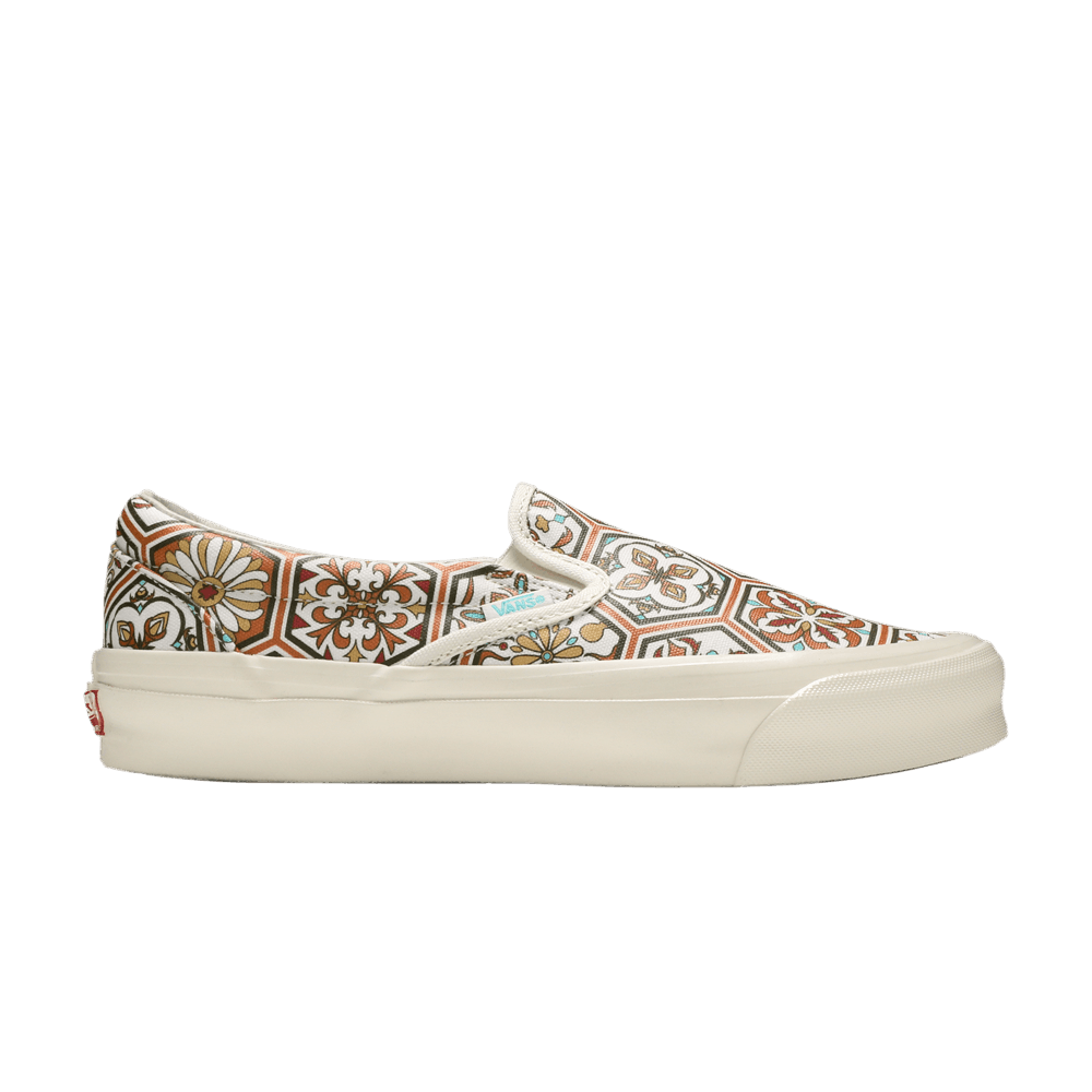Кроссовки Vans KITH x Classic Slip-On 'Brown Moroccan Pattern'