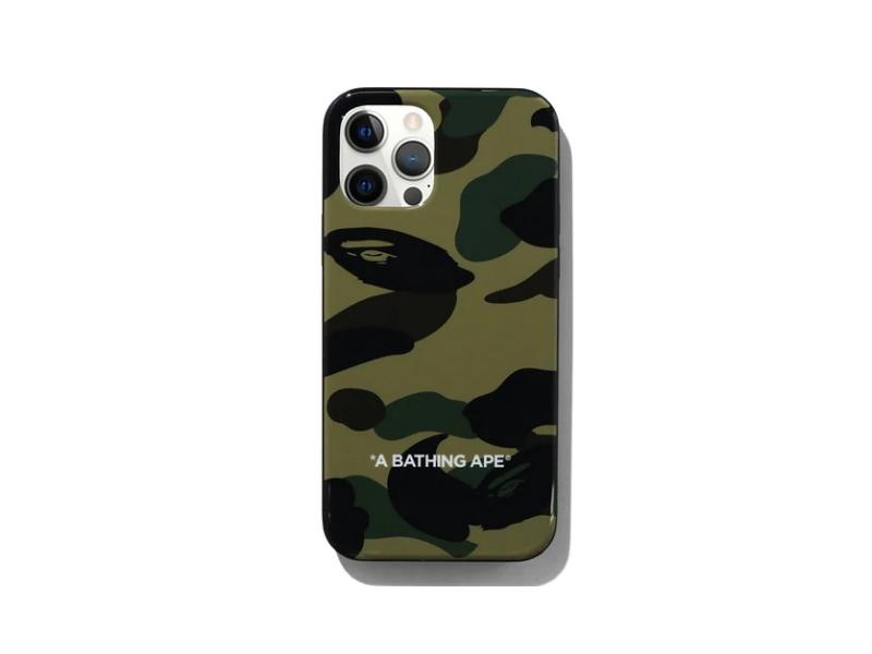 Защитный чехол BAPE 1st Camo iPhone 12/12 Pro Case Green