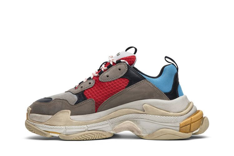 Кроссовки Balenciaga Triple S Sneaker 'Blue Red' 2018