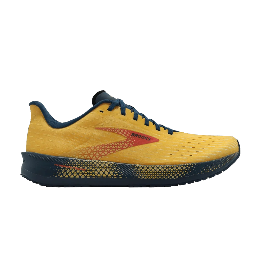 Krossovki-Brooks-Hyperion-Tempo-Yellow-Navy
