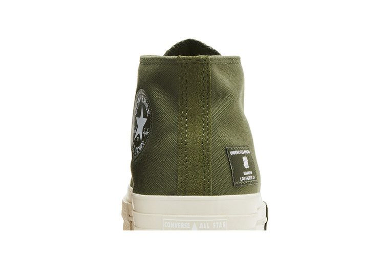 Кроссовки Undefeated x Converse Chuck 70 Mid 'Chive Parchment'
