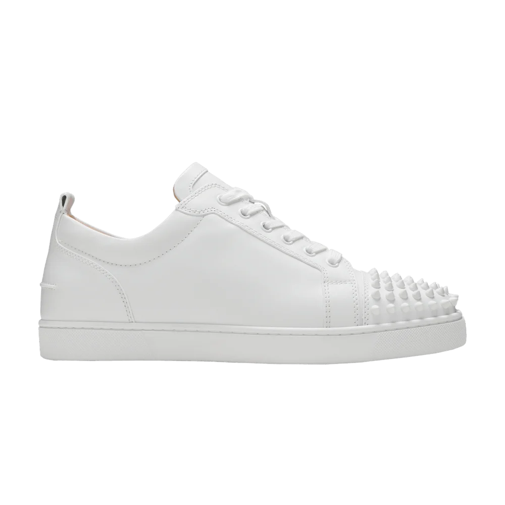 Krossovki-Christian-Louboutin-Louis-Junior-Spikes-Flat-Calf-White
