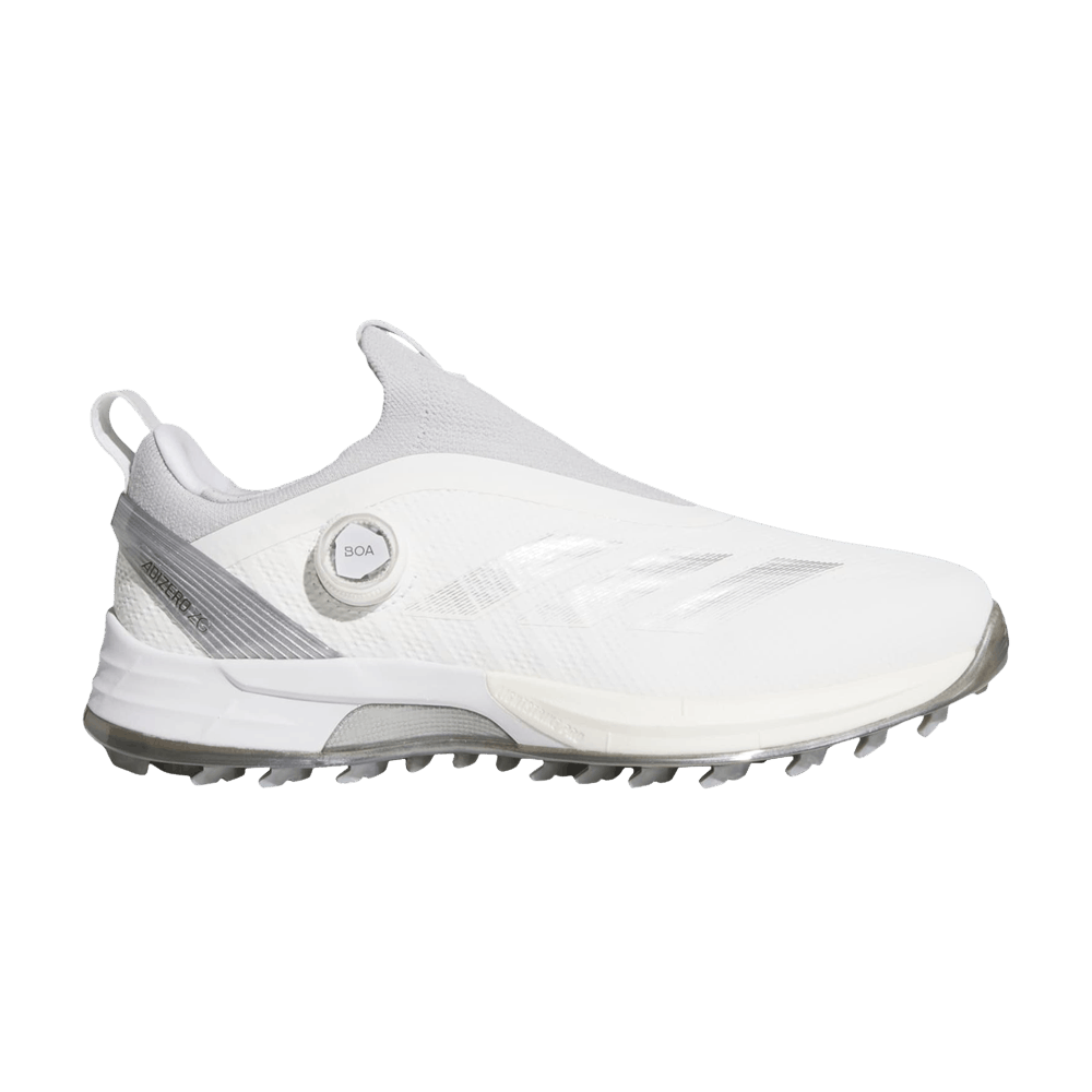 Кроссовки adidas Adizero ZG BOA Spikeless Golf 'White Silver Metallic'