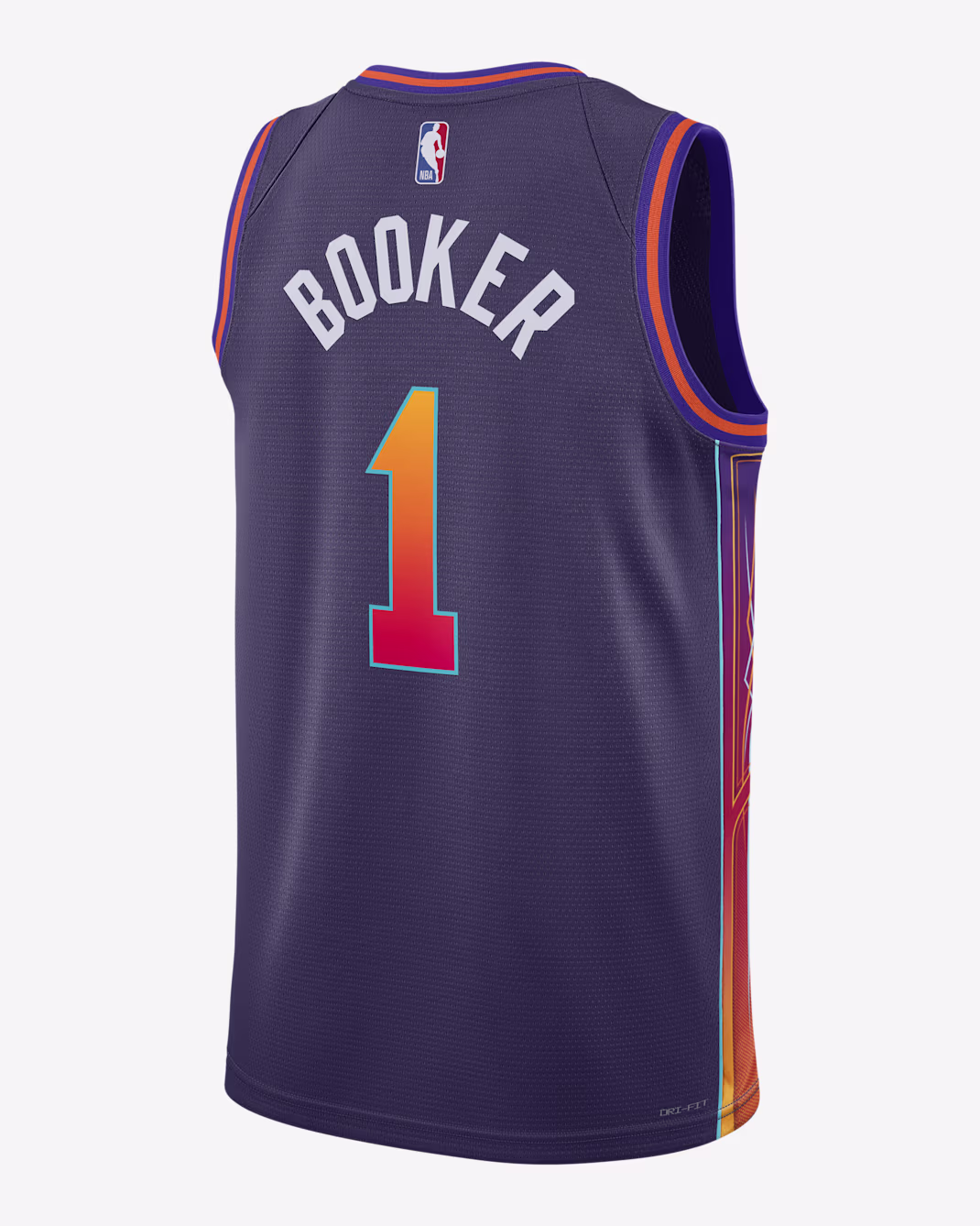 Баскетбольное джерси Nike NBA Devin Booker Phoenix Suns City Edition 23-24 Swingman