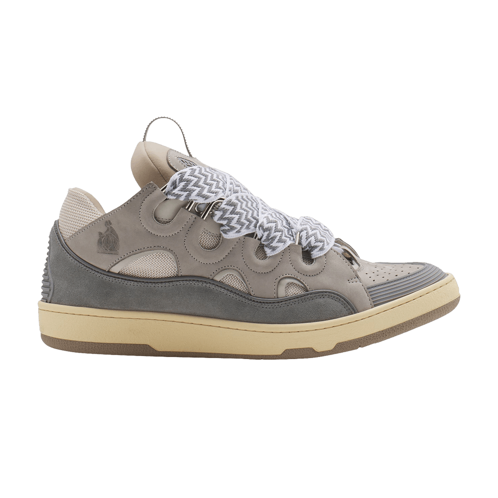 Кроссовки Lanvin Curb Sneakers 'Grey Ivory'