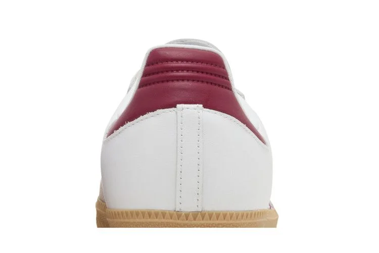 Кроссовки adidas Men's Samba OG 'White Burgundy Gum'