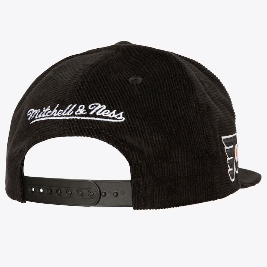 Бейсболка Mitchell & Ness Black Philadelphia Flyers All Directions Vintage Snapback Hat