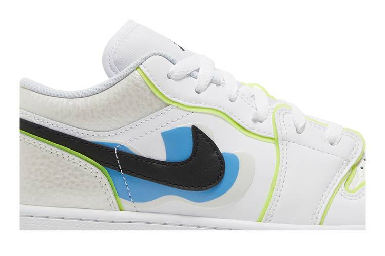 Кроссовки Air Jordan 1 Low SE GS 'Warped Swoosh'