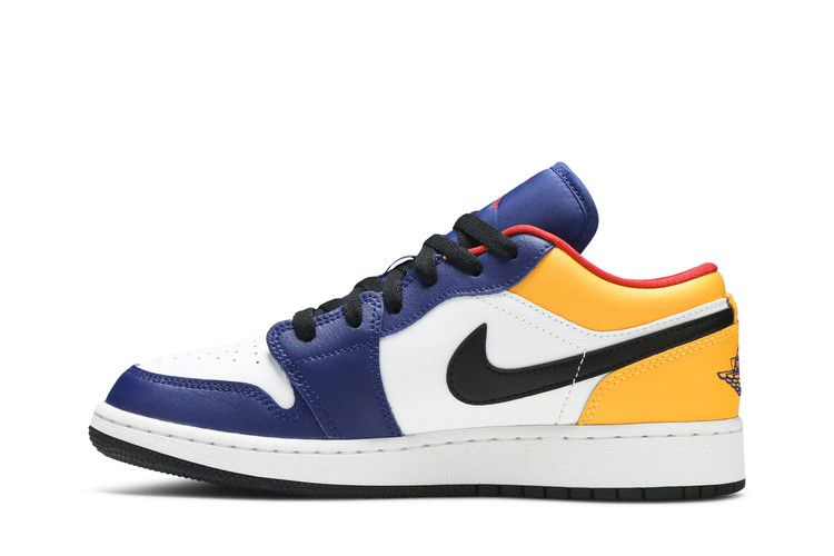 Кроссовки Air Jordan 1 Low GS 'Royal Yellow'