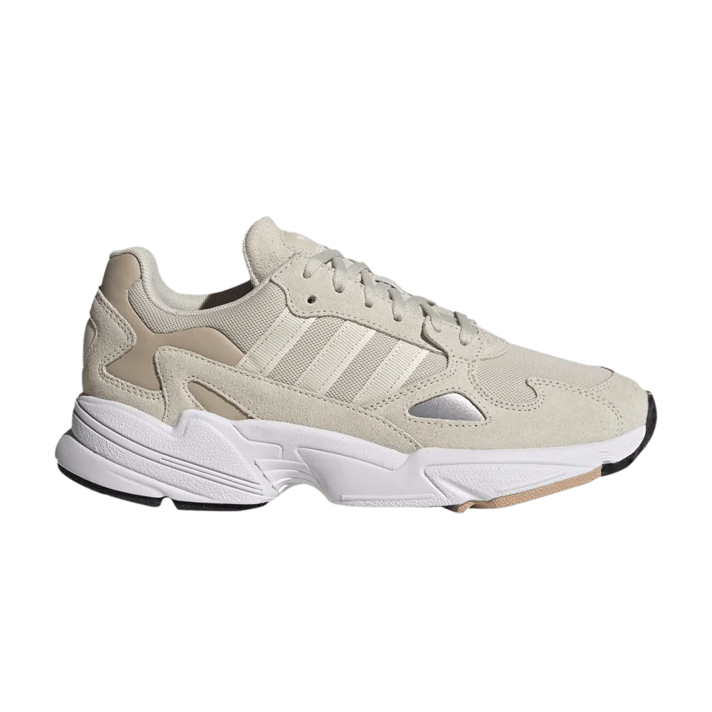 Krossovki-Adidas-Wmns-Falcon-Aluminium-Off-White