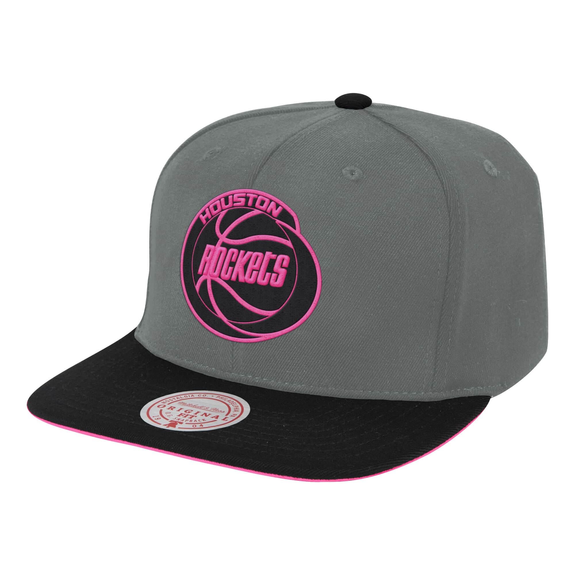 Бейсболка Mitchell & Ness Neon Lights Snapback HWC Houston Rockets Hat
