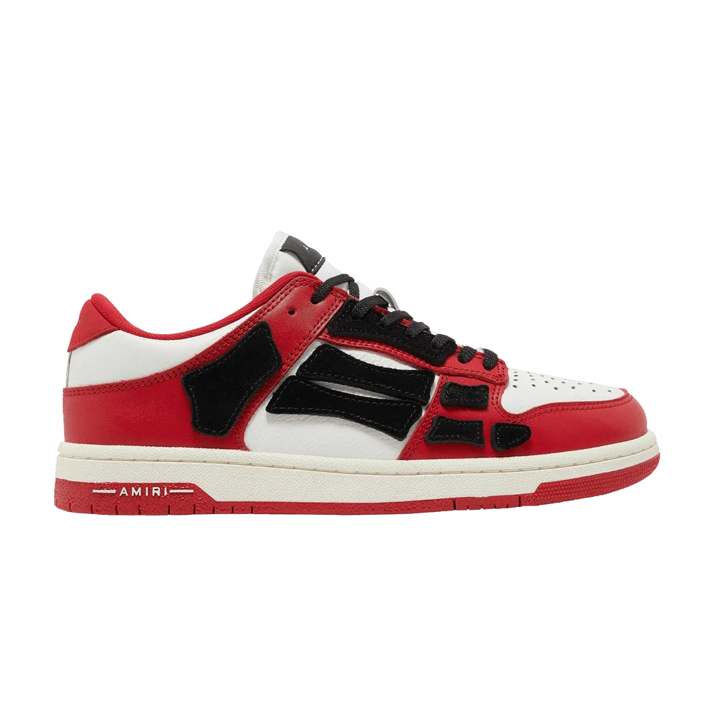 Krossovki-Amiri-Skel-Top-Low-Red