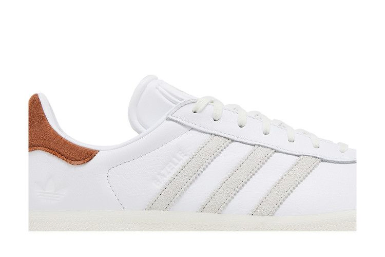Кроссовки adidas Gazelle 'White Brown' Shoe Palace Exclusive