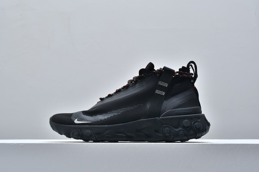 Кроссовки Nike React Runner Mid WR ISPA Black