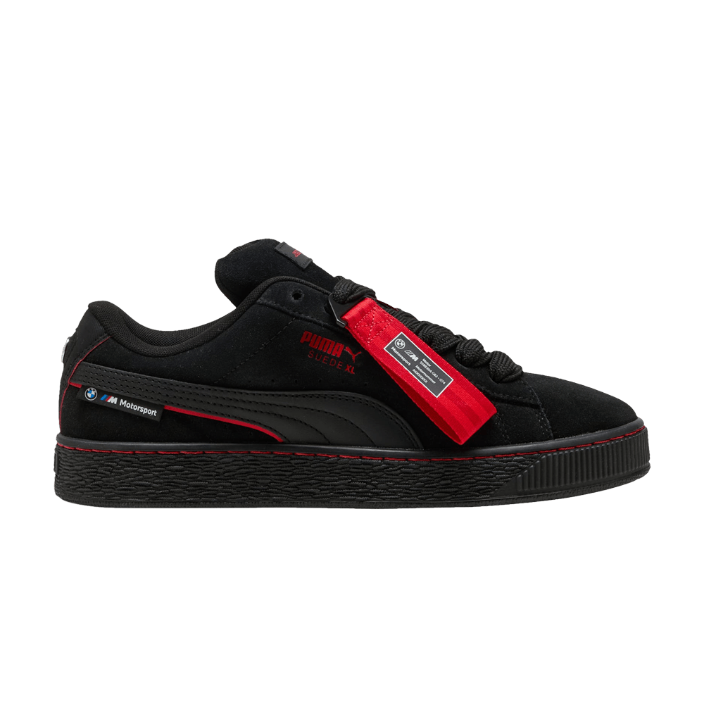 Кроссовки Puma BMW M Motorsport x Suede XL 'Black Pop Red'