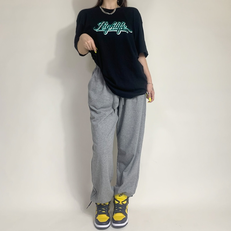 Спортивные брюки 2021 Hip-hop Style Sweatpants Grey