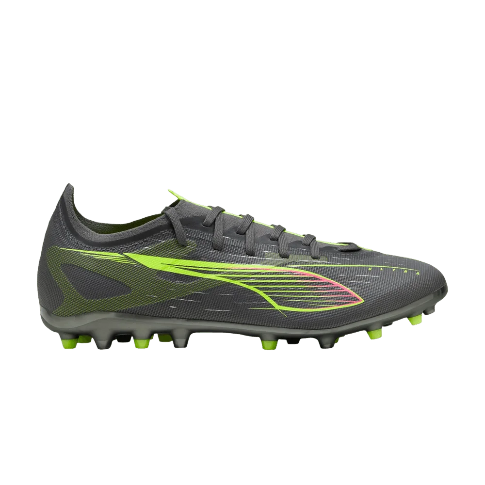 Krossovki-Puma-Ultra-5-Match-MG-Silver-Yellow-Aged-Silver
