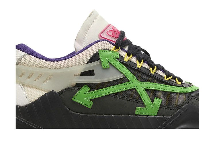 Кроссовки Off-White ODSY-1000 'Black Green Beetle'