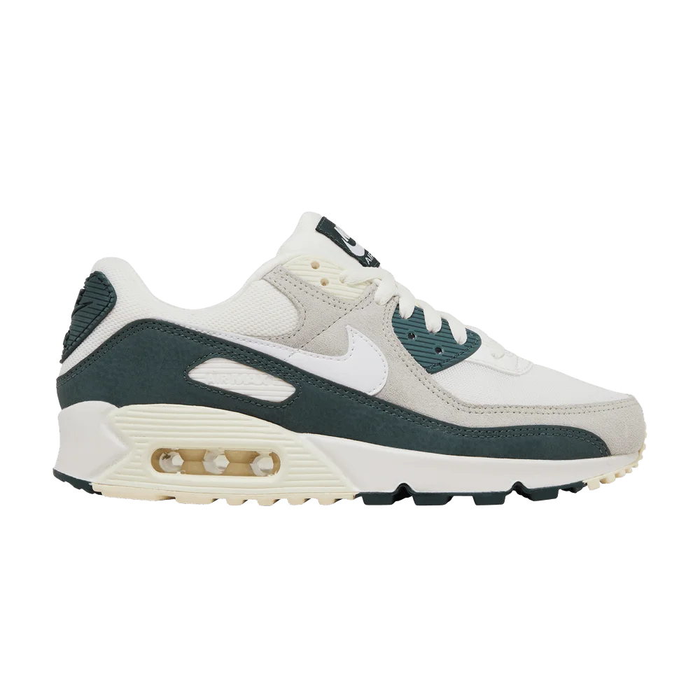 Krossovki-Nike-Wmns-Air-Max-90-Sail-Vintage-Green
