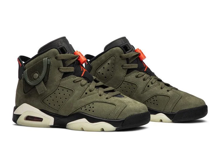 Krossovki-Travis-Scott-x-Air-Jordan-6-Retro-GS-Olive-7