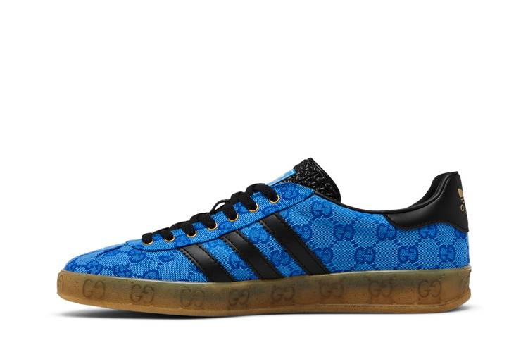 Кроссовки Gucci x adidas Gazelle 'Blue GG Monogram'