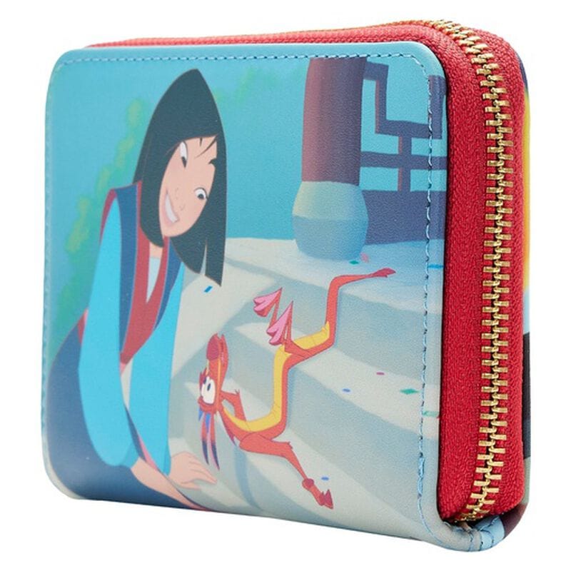 Кошелёк Mulan Princess Scene Zip Around Wallet