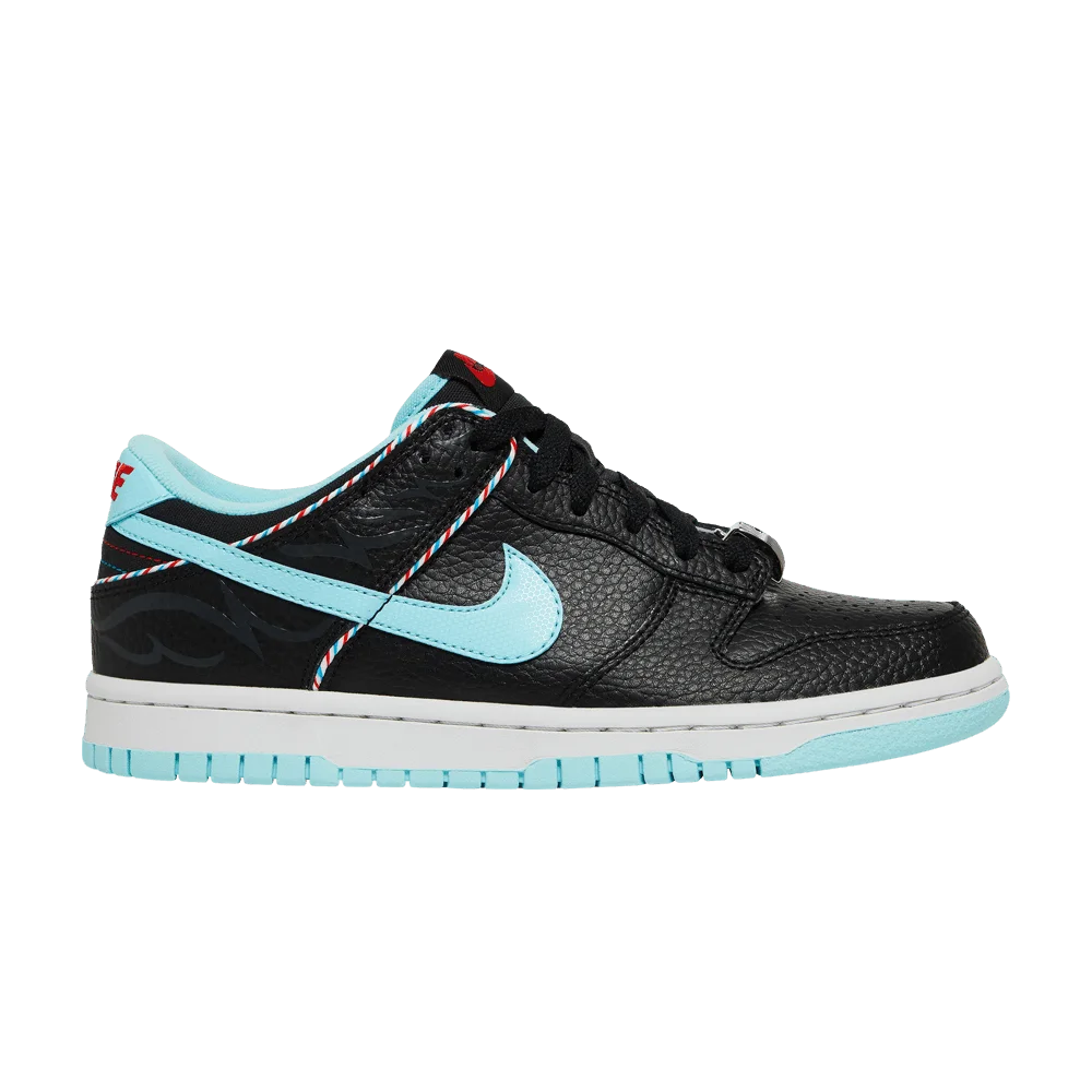Krossovki-Nike-Dunk-Low-SE-GS-Barber-Shop-Black