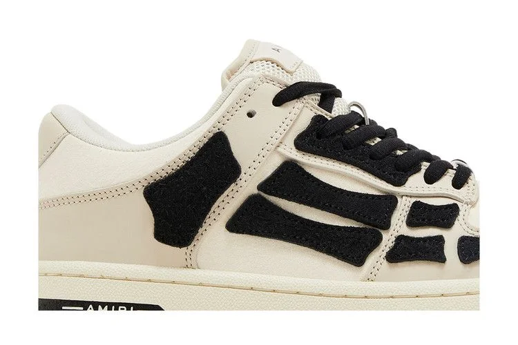 Кроссовки Amiri Wmns Skel Top Low 'Beige Black'
