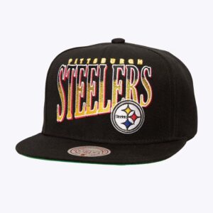 Mitchell-Ness-Black-Pittsburgh-Steelers-Line-Work-OG-Snapback-Hat-300x300