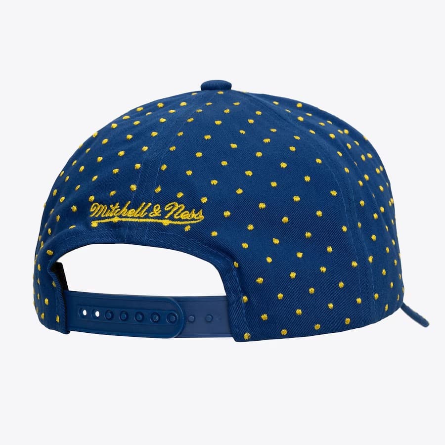 Бейсболка Mitchell & Ness Blue Seattle Mariners Polka Polka Pro Adjustable Hat