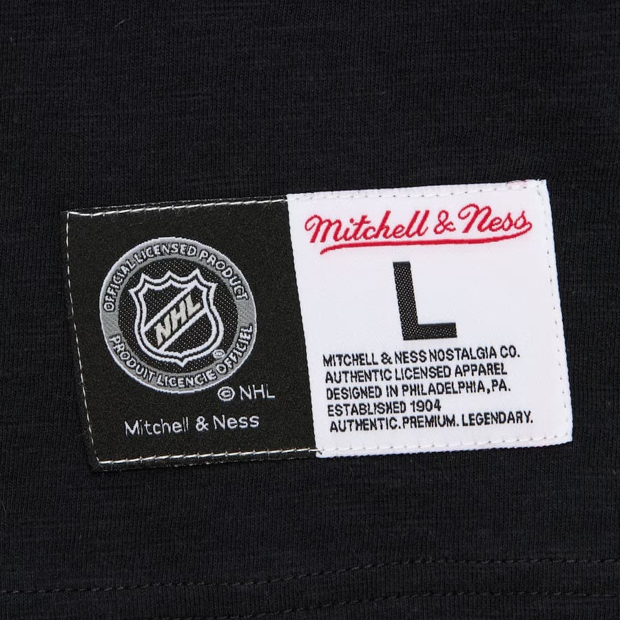 Футболка Mitchell & Ness Black Carolina Hurricanes Legendary Slub T-Shirt