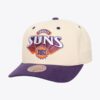 Mitchell-Ness-Cream-Phoenix-Suns-Hardwood-Classics-Horizon-Pro-Crown-Snapback-Hat-100x100