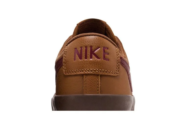Кроссовки Nike Zoom Blazer Low Pro GT SB 'Light British Tan Dark Team Red'