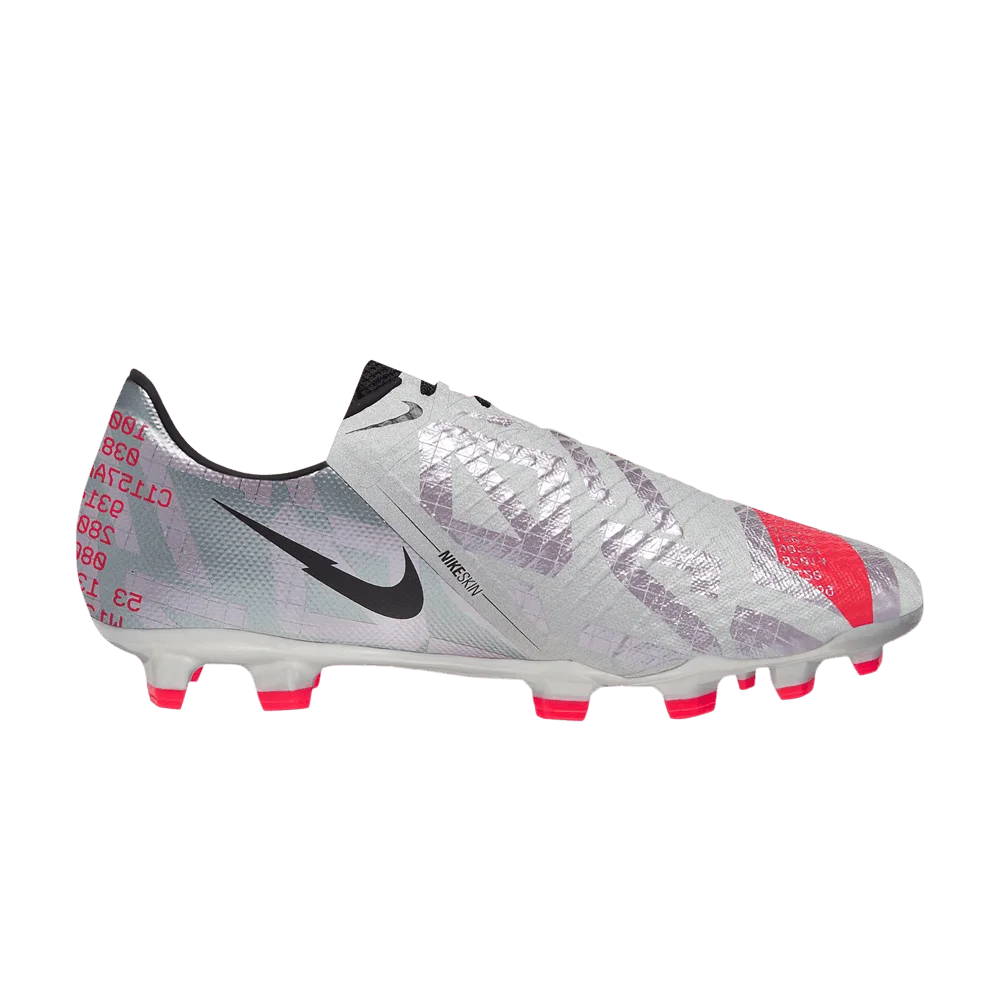 Krossovki-Nike-Phantom-Venom-Academy-FG-Metallic-Grey-Crimson