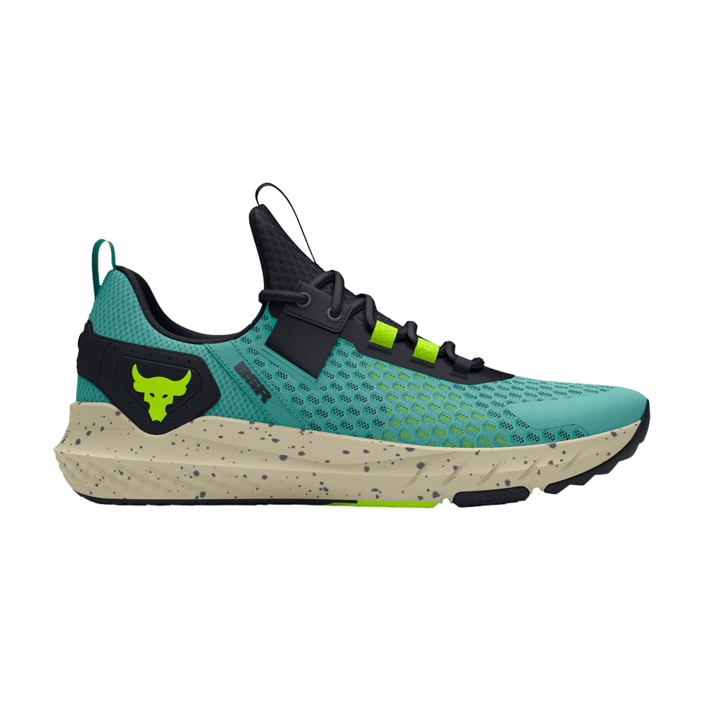 Кроссовки Under Armour Wmns Project Rock BSR 'Radial Turquoise High Vis Yellow'