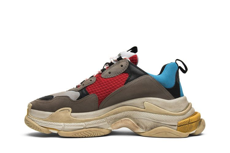 Кроссовки Balenciaga Triple S Sneaker 'Blue Red' 2018