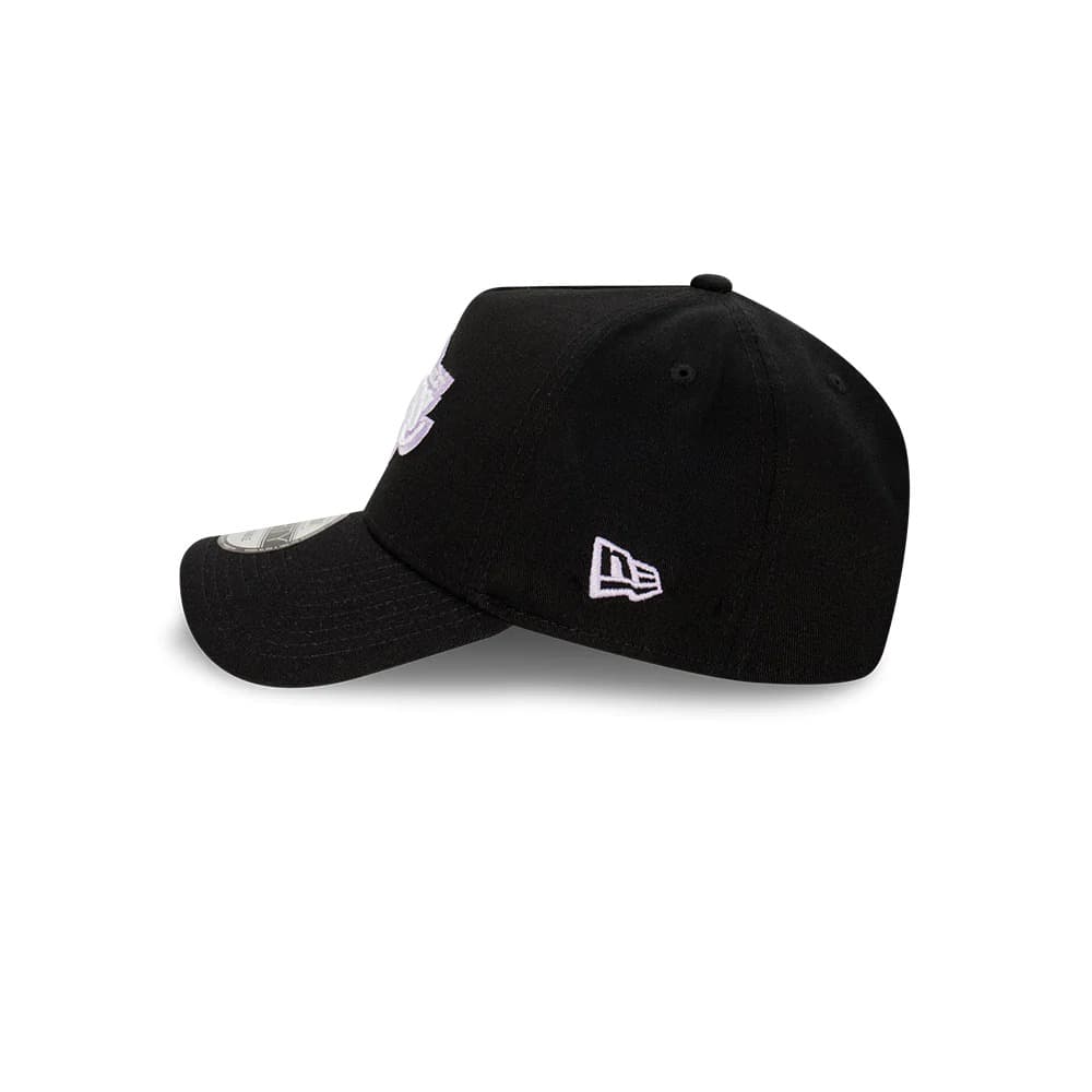 Бейсболка New Era Los Angeles Lakers Lilac 9FORTY A-Frame NBA Snapback Hat