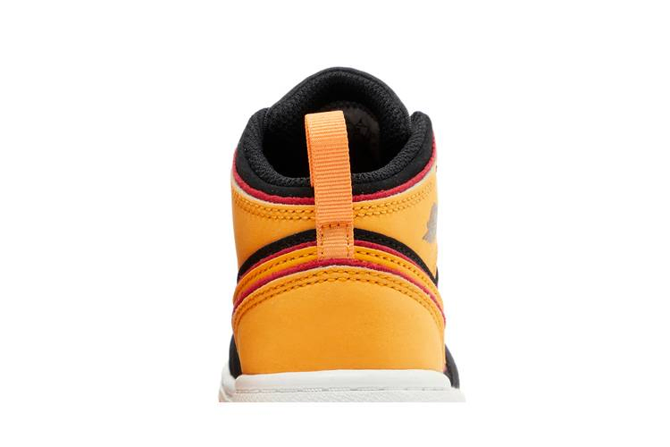 Кроссовки Air Jordan 1 Mid SE TD 'Vivid Orange'
